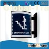 Emergency Exit Aluminium Wall Bracket Sign