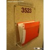 Slat-wall Acrylic Leaflet Holder