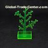 Translucent Green Acrylic Jewellery Display Stands With Tree Shape