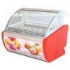4 trays - 20 trays Countertop Ice Cream Display Freezer , Gelato Freezer Display