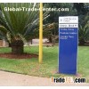 Double Sides Floor Mounted Sign