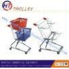 Unfoldable Steel Grocery Store Shopping Carts , Supermarket Basket Shopping Trolleys