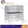 Standard Flolding Wire Dump Bins For Supermarket / Warehouse 800x800x800mm