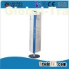 Anodized Silver Triangle Curved Pylon Signage