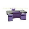 Grocery Store Checkout Counter Stainless Electrastatic Spray Cashier Desk