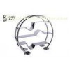 3 Tiers Round Stainless Steel Tiered Buffet Stand For Hotel / Banquet , Tiered Cupcake Stand