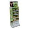 Glossy & UV coating Cardboard Floor Display Makeup Boxes For ladies hair care