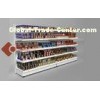 Metal Empty Grocery Store Shelves Supermarket Shelving With Single Side