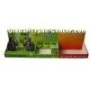 Corrugated eco - friendly material Cardboard Counter Displays / display box with hooks