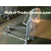 Warehouse Flat Bed Trolley Clear Powder Coating , Heavy Duty Trolley
