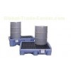 Storage barrel funnel position below the head-up height, can significantly reduce the dangerous liqu