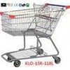 180L Advertisement Metal Grocery Store Shopping Cart With Wheels 1080x640x1075mm
