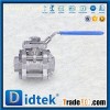 Cast Steel Piece Ball Valve