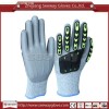 Seeway B510-D PU Palm Coating Safety Working Cut Resistant Mechanical Anti Vibration Gloves