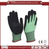 Seeway B515 13gauge Green HHPE Cut Resistant and Black Sandy Nitrile Dipped Work Gloves