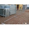portable galvanized tube crowd control barrier fence