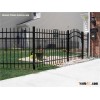 Black decorative wrought iron fence panels cheap price
