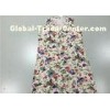Summer Floral Printed Sleeveless 100% Cotton Pajamas For Women / Ladies