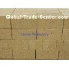 High Alumina Refractory Fire Bricks For Ceramic Tunnel Kiln , Iron Making Furnaces Firebrick