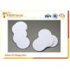 White Clear 13.56mhz Coin Rfid Security Tags ABS / PVC / Silicon