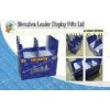 Point Of Purchase Cardboard Counter Bottle Display Boxes For Supermarket