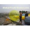 Yellow Human Sphere Inflatable Water Walking Ball / Water Walker for Swimming Pools