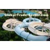 Large Outdoor Waterpark Fiberglass Water Slides / Spiral Water Slide for Extreme Water Park