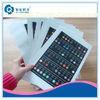 Glossy Clear / White Vinyl Labels For Electronics , Silk Screen Printing