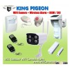 Wireless Outdoor Wifi Camera Alarm (waterproof rifle bolt, dual antenna)