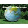 Waterproof Earth Globe Balloons Eco - Friendly Custom Inflatable Advertising