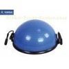 Reinforced ABS Base Half PVC Bosu Yoga Exercise Ball With Resistance Bands
