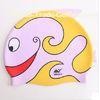 Personalized Pink Silicone Kids Swimming Hats Toddler Swim Cap OEM