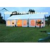 White Roof  Durable Event Tents With Linings And Curtains 10m * 15m
