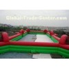 Commercial Inflatable Football Game / Soccer Field Sports Equipment With 0.45mm - 0.55mm PVC