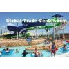 Swimming pool Fiberglass Spiral Water Slide , Family Resorts Water Slides for Water Park Resort
