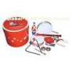 9 Pieces Mini Percussion Kids Musical Instrument , Children Wooden Toy Drum