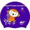 Most popular funny Childrens Swim Cap , Childrens Swimming Hats with CE certificate