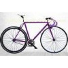 Stylish Purple Custom Decal 700C Fixed Gear Bikes Chain Guard Bicycle