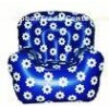 Colored Air Inflatable Lounge Sofa Chair 0.18 mm PVC For Children