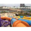 Adult Water Park Equipments , Water Playground With Fiberglass Water Slides