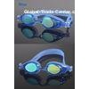 Blue Corrective Swim Goggles / Mens Swimming Goggles for Competition