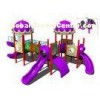 Custom Childrens LLDPE.Galvanized Steel Playground Slide Equipments