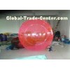 Good Quality Red TPU 2m Inflatable Water Ball Ti-zip From Germany