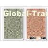 Club Gambling Props Plastic Bridge Size Playing Cards / Poker Cheat Card
