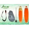 Daimond Tail red Yoga customized Bamboo Sup Boards bodyboard , 10'x30"x4.5"