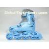 Hard Shell 64mm PVC 4 Wheel Adjustable kids Inline Speed Skates / Roller Blades Skate