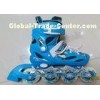 Blue Ladies Inline Roller Skates Indoor Outdoor Skating Equipment Skate Shoes with Wheels