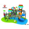 PE plate combined children slide for outdoor playground