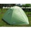 Custom Folding Waterproof Canvas Camping Tent Green / 2 Man Instant Tent