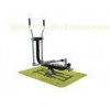 Anti Static Green Gym Outdoor Fitness Equipment With Galvanized Elliptical Machine